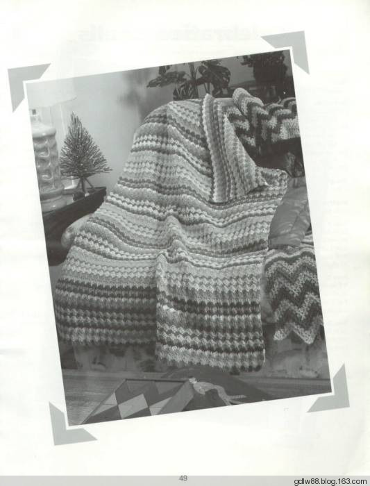 The Ultimate Book Of Scrap Afghans(2) - 木棉花 - 雨茫茫，霧茫茫，盼望花開(kāi)，花已落……