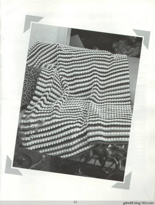The Ultimate Book Of Scrap Afghans(2) - 木棉花 - 雨茫茫，霧茫茫，盼望花開(kāi)，花已落……