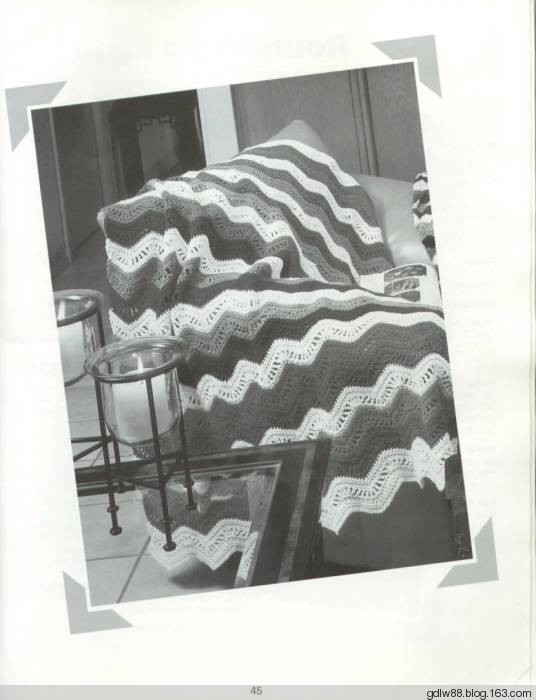 The Ultimate Book Of Scrap Afghans(2) - 木棉花 - 雨茫茫，霧茫茫，盼望花開(kāi)，花已落……