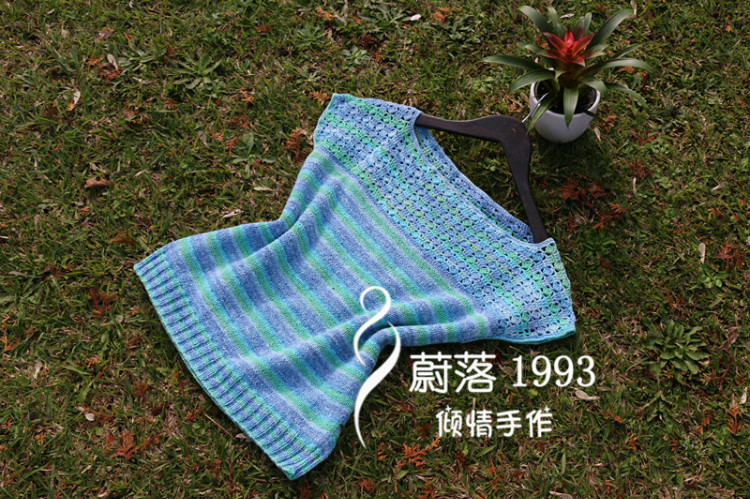 【蔚落1993】夏至——鉤織結(jié)合小衫（201504） - 蔚落 - 蔚落1993的博客