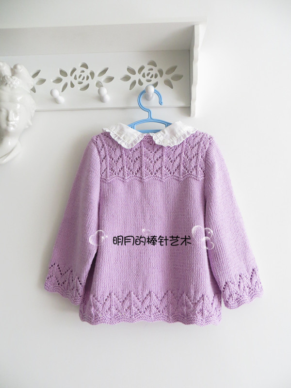 小天使中性寶寶開衫（視頻） - 明月的棒針?biāo)囆g(shù) - 明月的棒針?biāo)囆g(shù)