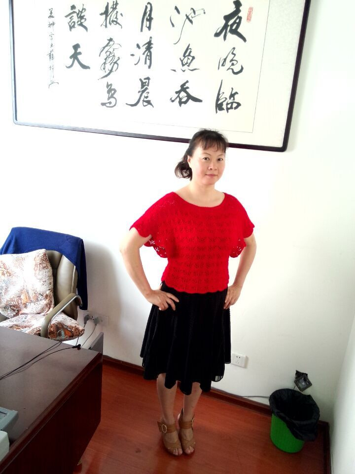 蝶衣  蝙蝠袖套衫（群織款開(kāi)織 視頻） - 明月的棒針?biāo)囆g(shù) - 明月的棒針?biāo)囆g(shù)