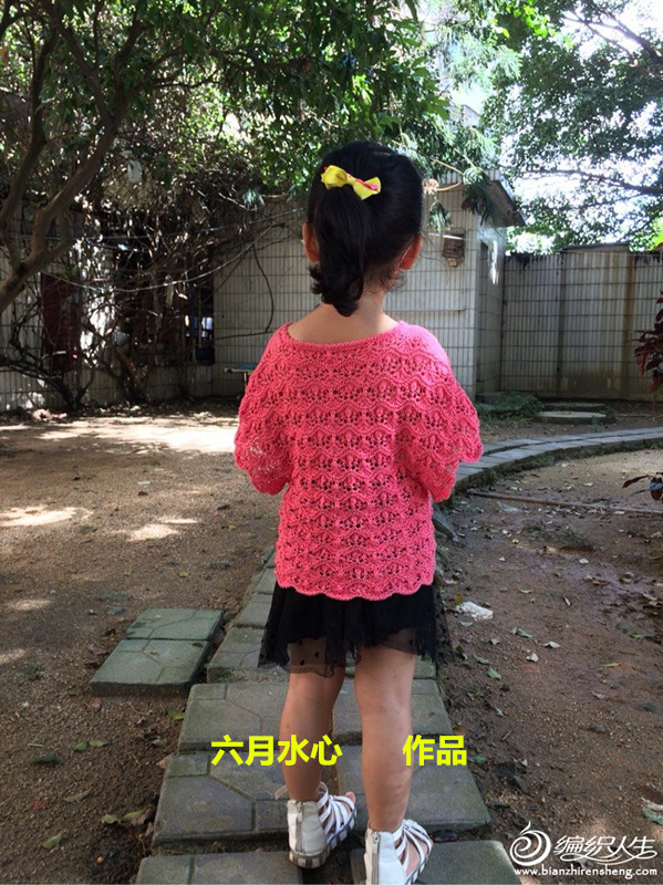 蝶衣  蝙蝠袖套衫（群織款開(kāi)織 視頻） - 明月的棒針?biāo)囆g(shù) - 明月的棒針?biāo)囆g(shù)