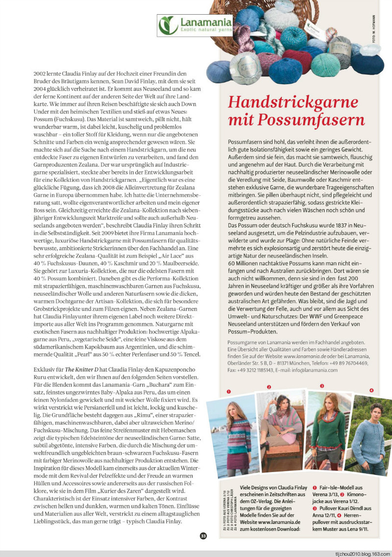 The Knitter №20 2014 - 紫蘇 - 紫蘇的博客
