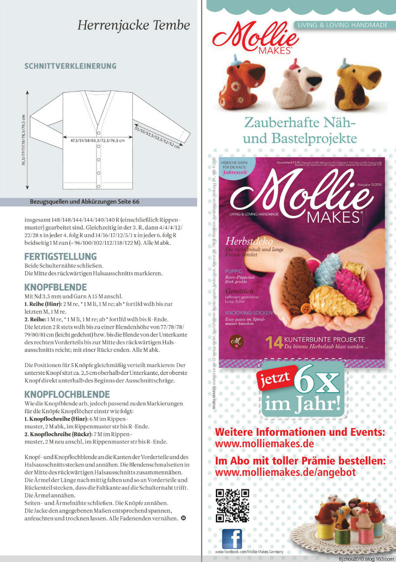 The Knitter №20 2014 - 紫蘇 - 紫蘇的博客