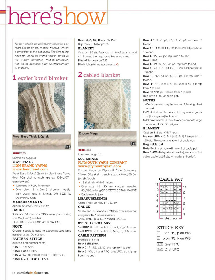 Knit Simple №4 2015 - 輕描淡寫(xiě) - 輕描淡寫(xiě)