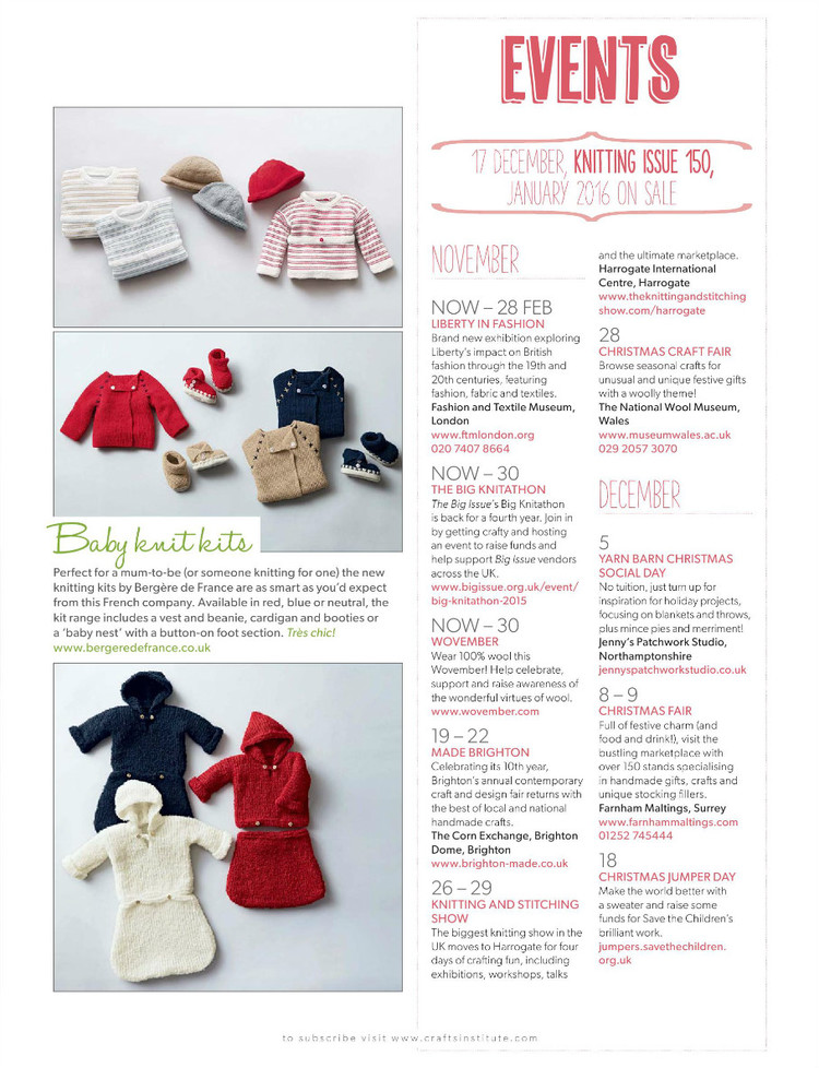 Knitting  Issue 149 2015 - 輕描淡寫(xiě) - 輕描淡寫(xiě)