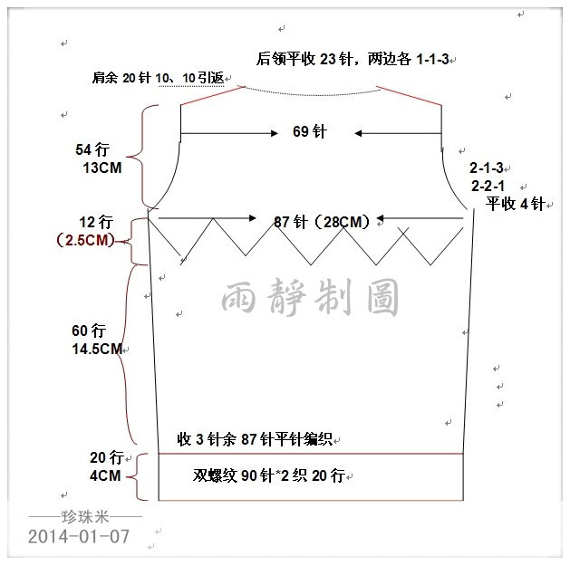珍珠米——嬰幼兒套裝 - 雨靜 · 心柔 - 鉤絲編線坊