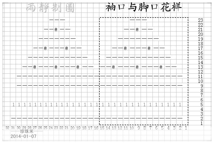 珍珠米——嬰幼兒套裝 - 雨靜 · 心柔 - 鉤絲編線坊
