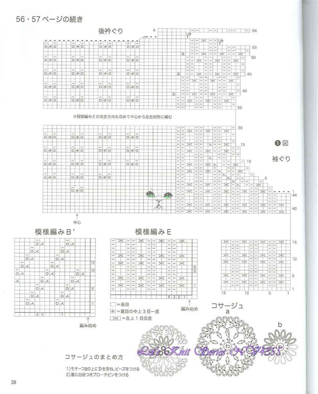 【轉(zhuǎn)載】【引用】棒針精品集  - 荷塘秀色 - 茶之韻