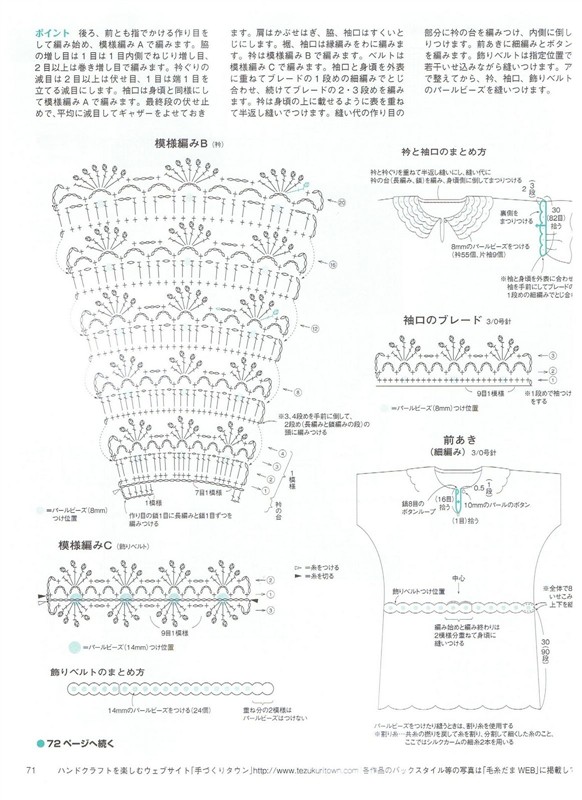 【轉(zhuǎn)載】【引用】棒針精品集  - 荷塘秀色 - 茶之韻
