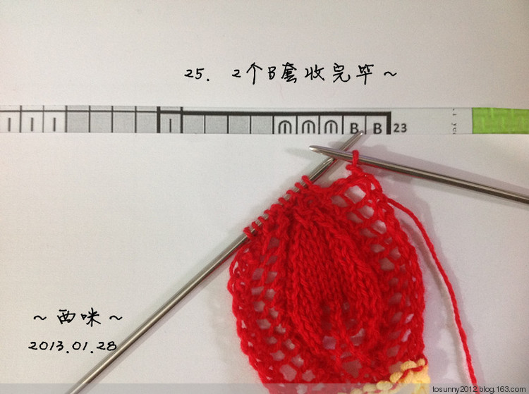 塞墨勒披肩--海量過(guò)程圖 - 西咪 - 西咪的博客