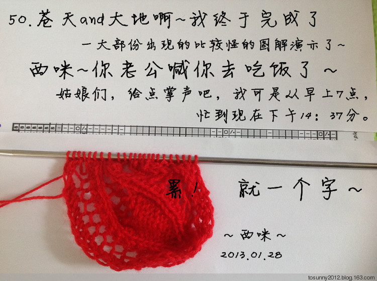 塞墨勒披肩--海量過(guò)程圖 - 西咪 - 西咪的博客