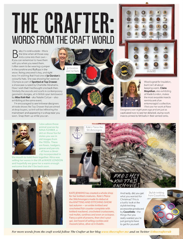 Knitting №150 January 2016 - 輕描淡寫 - 輕描淡寫