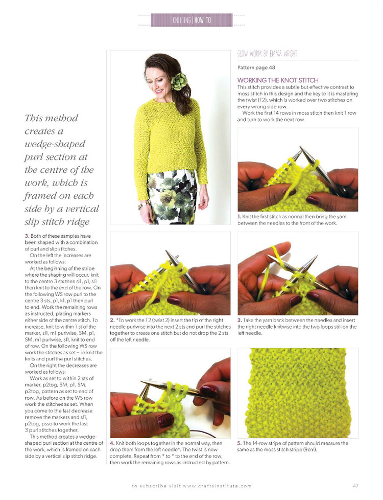Knitting №150 January 2016 - 輕描淡寫 - 輕描淡寫