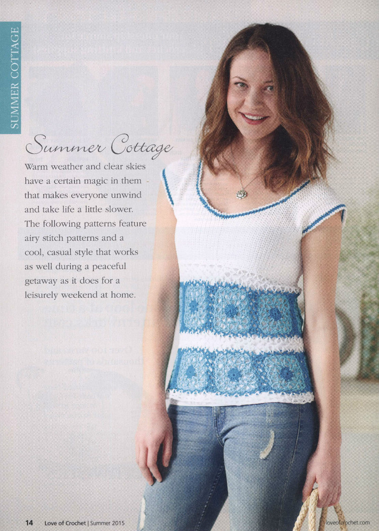 Love of Crochet  Summer 2015 - 輕描淡寫(xiě) - 輕描淡寫(xiě)