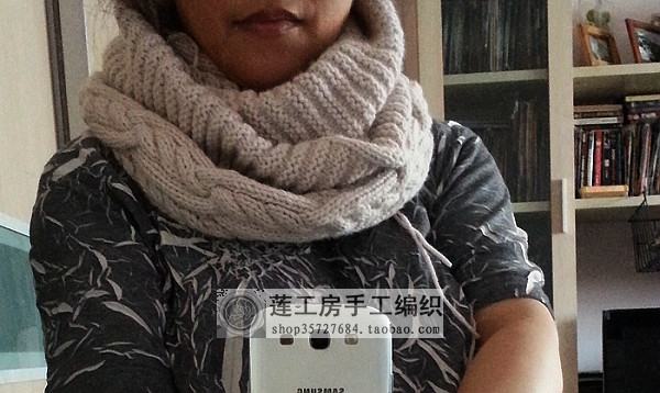 超簡單的時尚大牌圍脖 - 伊蓮 - 心素似簡 人淡如菊