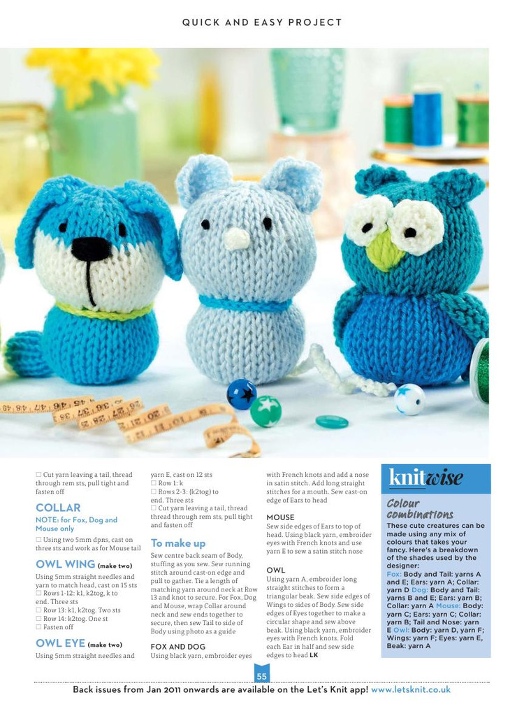 Lets Knit Issue 94 2015 - 輕描淡寫(xiě) - 輕描淡寫(xiě)