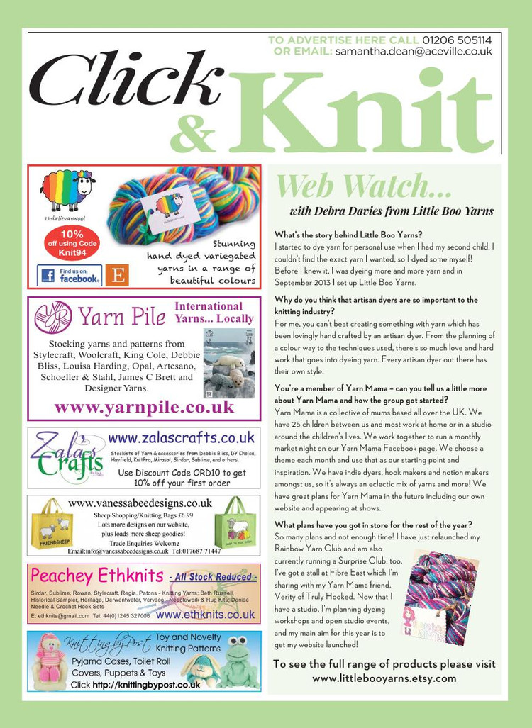 Lets Knit Issue 94 2015 - 輕描淡寫(xiě) - 輕描淡寫(xiě)