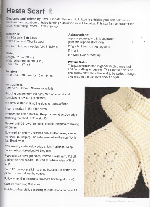 КНИГА A LEGACY OF SHETLAND LACE - 編織幸福 - 編織幸福的博客 29 (508x700, 276Kb)