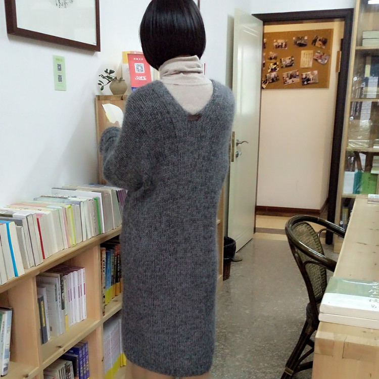 【隨心編織】oversize：超簡單的大牌開衫（附圖解） - 隨心手工編織 - 隨心編織的博客