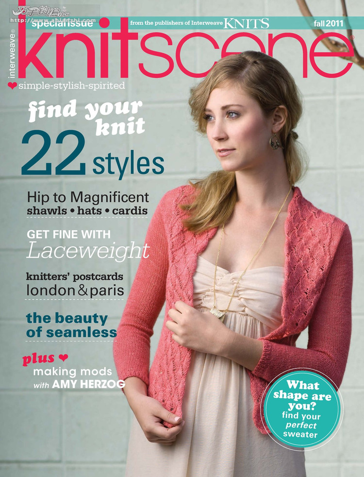 Knitscene Fall 2011-秋裝   - 空中浮萍 - 空中浮萍的博客