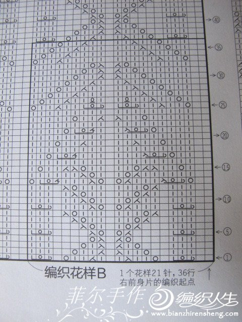 【菲爾手作】葉痕---志田花型立體修身開衫（美圖+女兒秀） - 菲爾 - 菲爾的編織博客