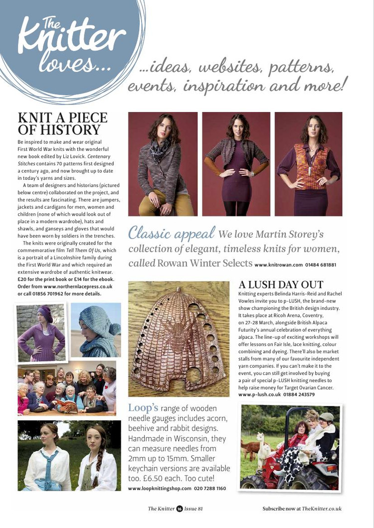 The Knitter Issue 81 2015 - 輕描淡寫 - 輕描淡寫