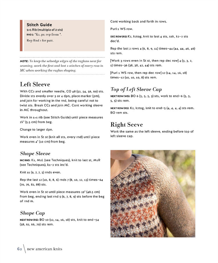 New American Knits Classic Sportswear Patterns - 輕描淡寫 - 輕描淡寫