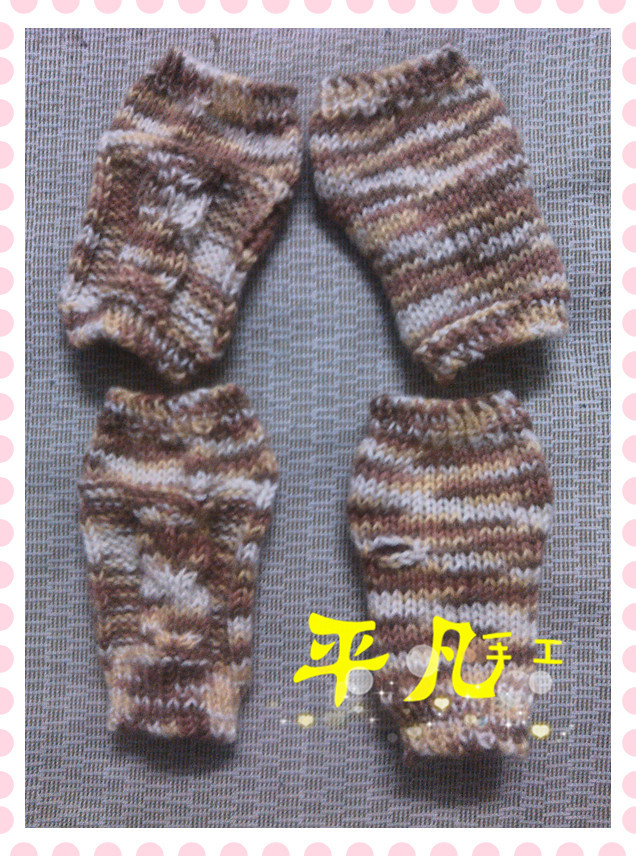 201301  新年禮物----無指手套 - 平凡的女人 - 平凡的編織小屋
