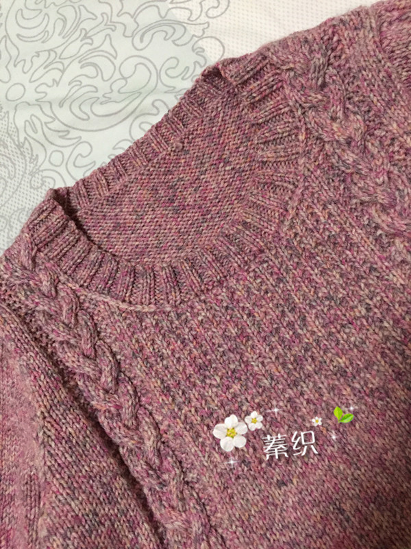 踏歌行------雪蓮花休閑長款毛衣 - lzhenzhuo - 蓁灼的手工博客