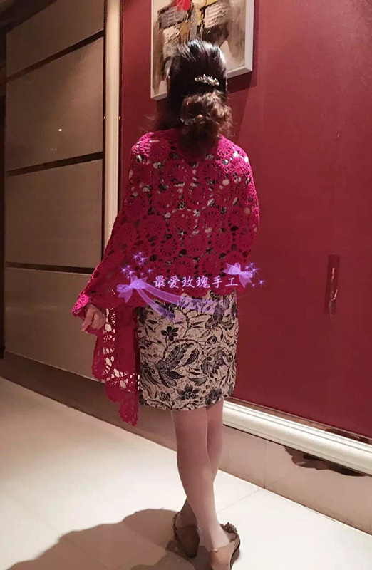 顰顰-----羊毛蕾絲披肩 - 最愛玫瑰 - 最愛玫瑰的博客