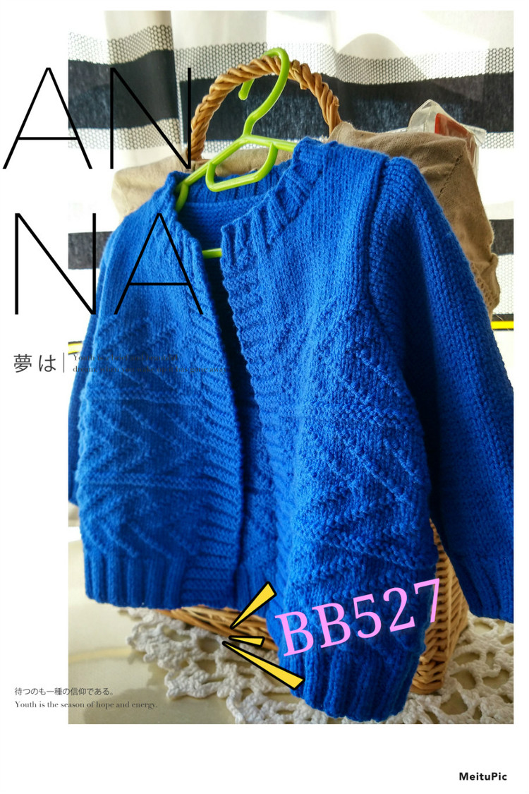 致寶貝-----暖意---改版的迷你藍(lán)巨人 - BB527 - bb527快樂編織之旅
