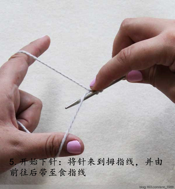 【教程】彈性單螺紋長尾起針法 - Ann - Ann·Chen