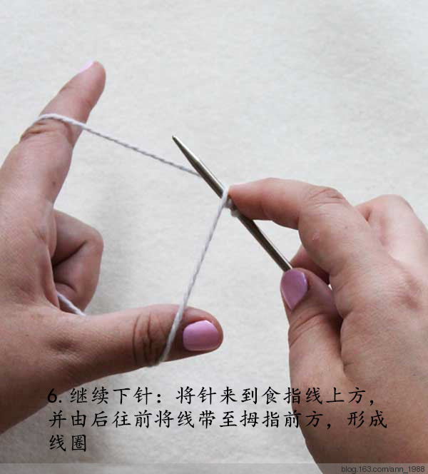 【教程】彈性單螺紋長尾起針法 - Ann - Ann·Chen