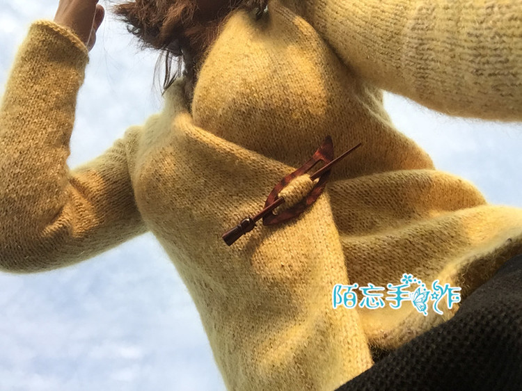 秋葉.原----簡單好織的開衫 - 陌陌 - 陌忘手工博客