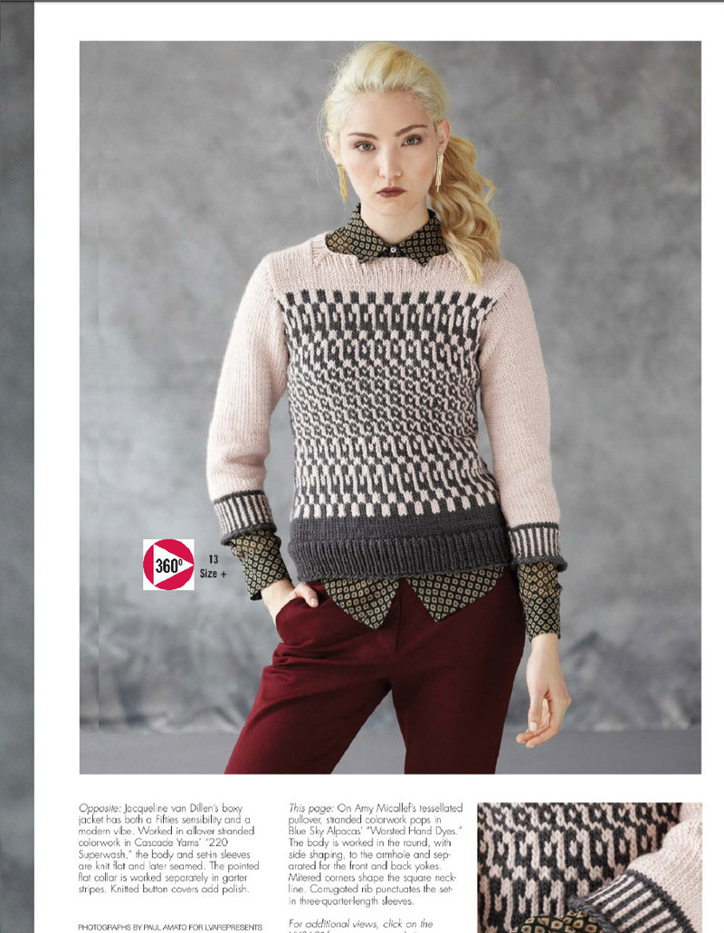 Vogue Knitting 2013 - 紫蘇 - 紫蘇的博客