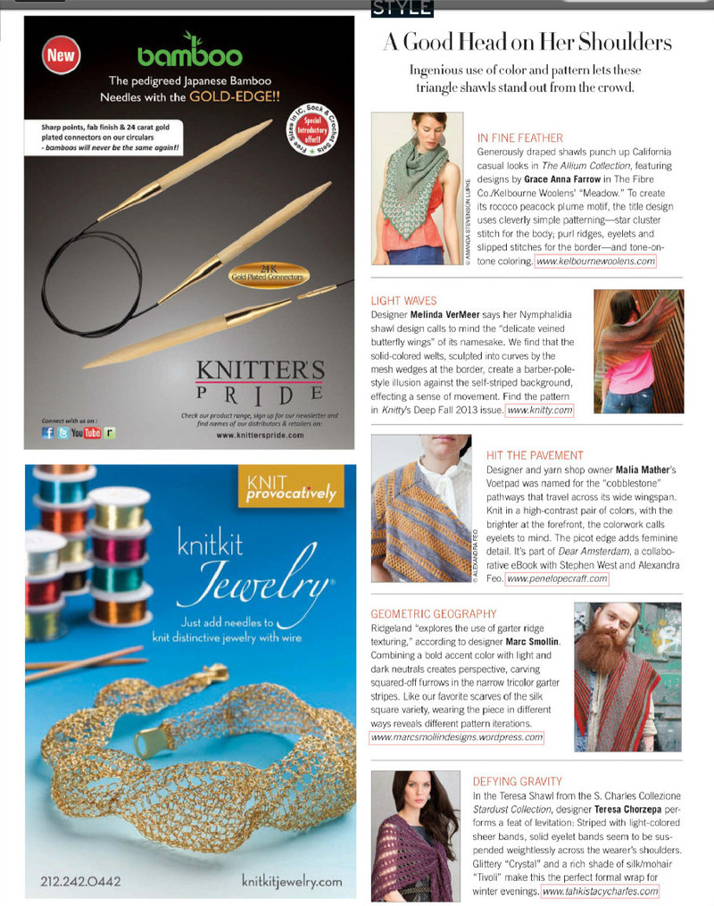 Vogue Knitting 2013 - 紫蘇 - 紫蘇的博客