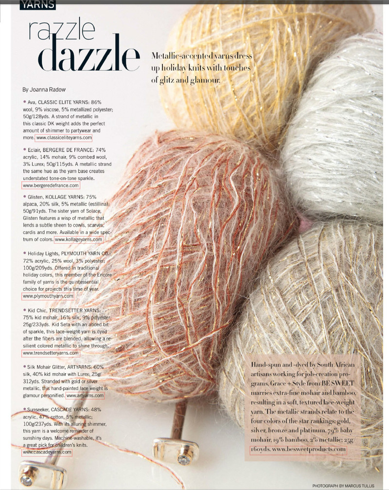 Vogue Knitting 2013 - 紫蘇 - 紫蘇的博客