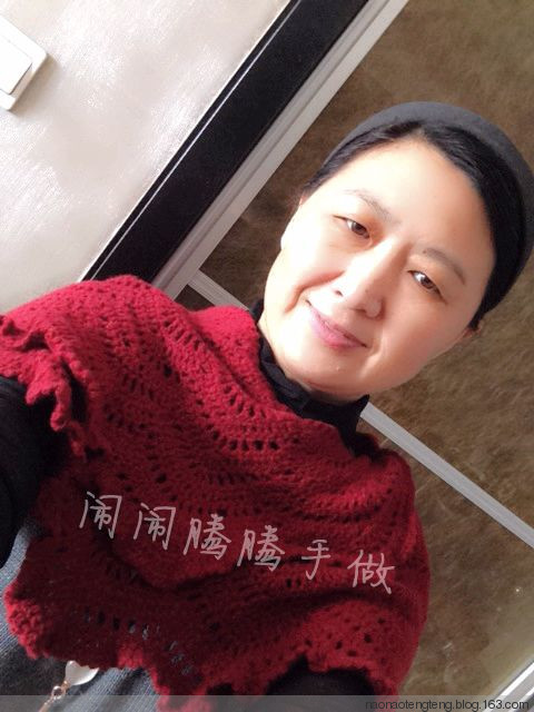 2014-05雙層披肩 - 鬧鬧騰騰 - 鬧鬧騰騰的博客