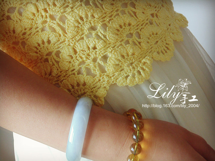 【Lily手工】--1527--素影--歐編后開扣套衫 - Lily - Lily的手工編織天地