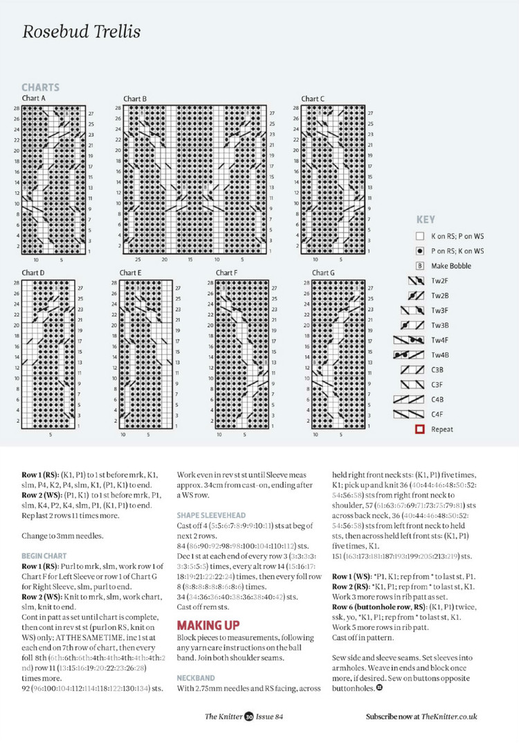 The Knitter №84 2015 - 輕描淡寫 - 輕描淡寫