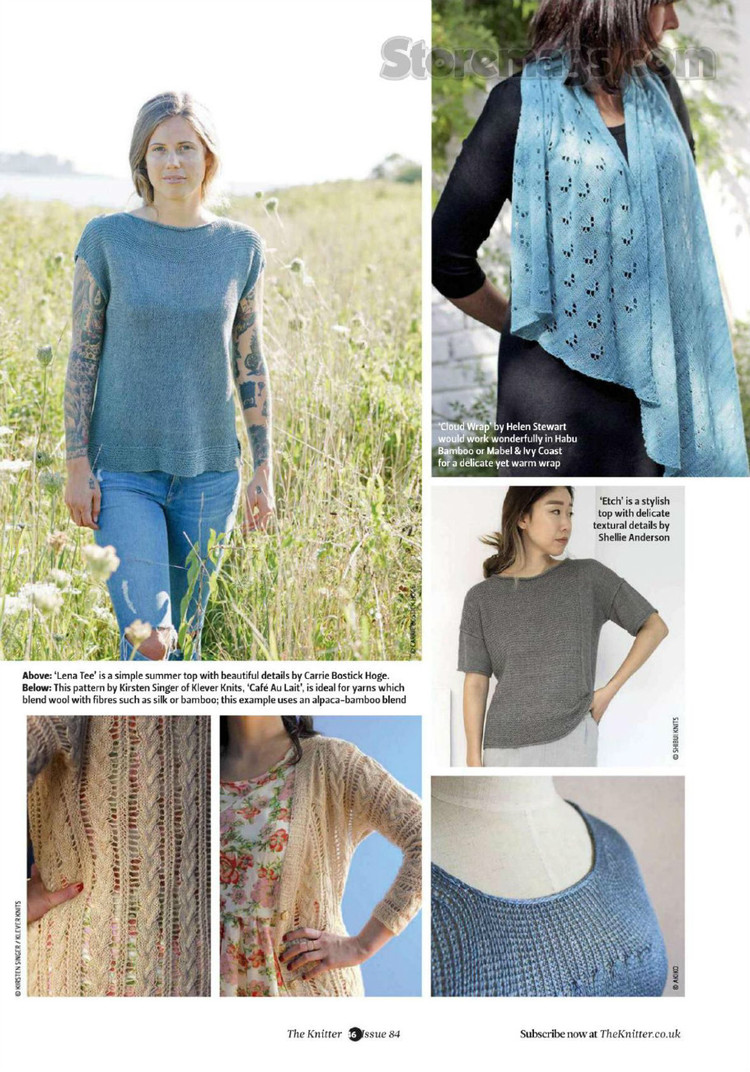The Knitter №84 2015 - 輕描淡寫 - 輕描淡寫