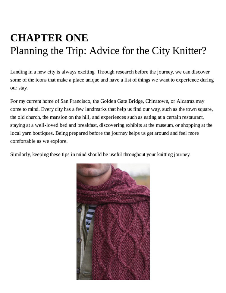 Urban Knit Collection ：18 City-Inspired Knitting Patterns for the Modern Wardrobe - 輕描淡寫 - 輕描淡寫