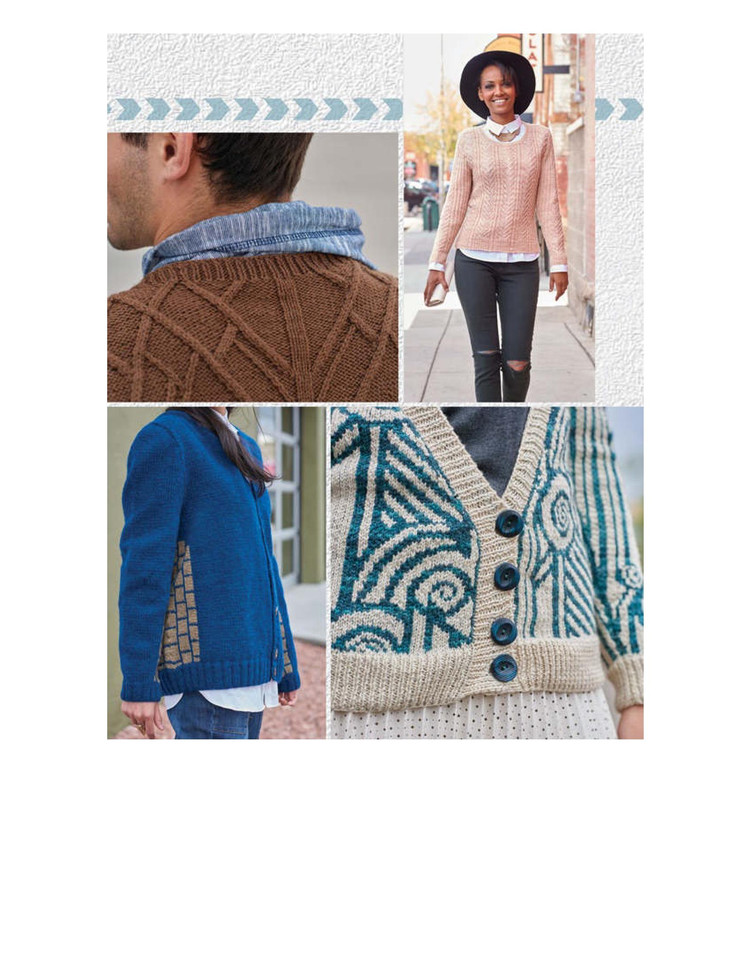 Urban Knit Collection ：18 City-Inspired Knitting Patterns for the Modern Wardrobe - 輕描淡寫 - 輕描淡寫