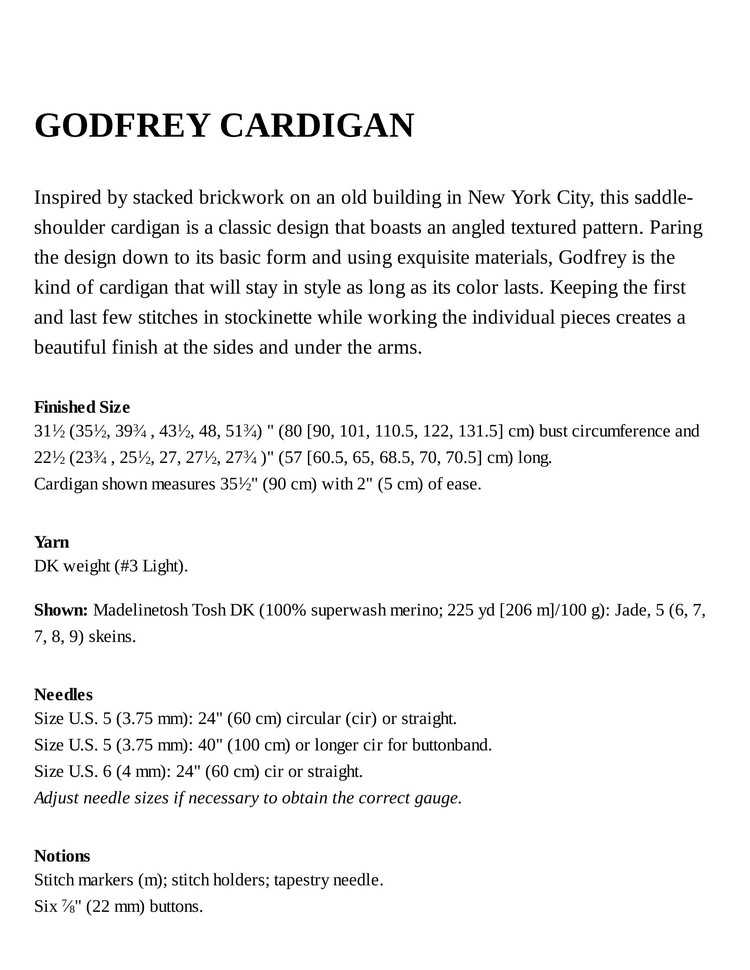 Urban Knit Collection ：18 City-Inspired Knitting Patterns for the Modern Wardrobe - 輕描淡寫 - 輕描淡寫