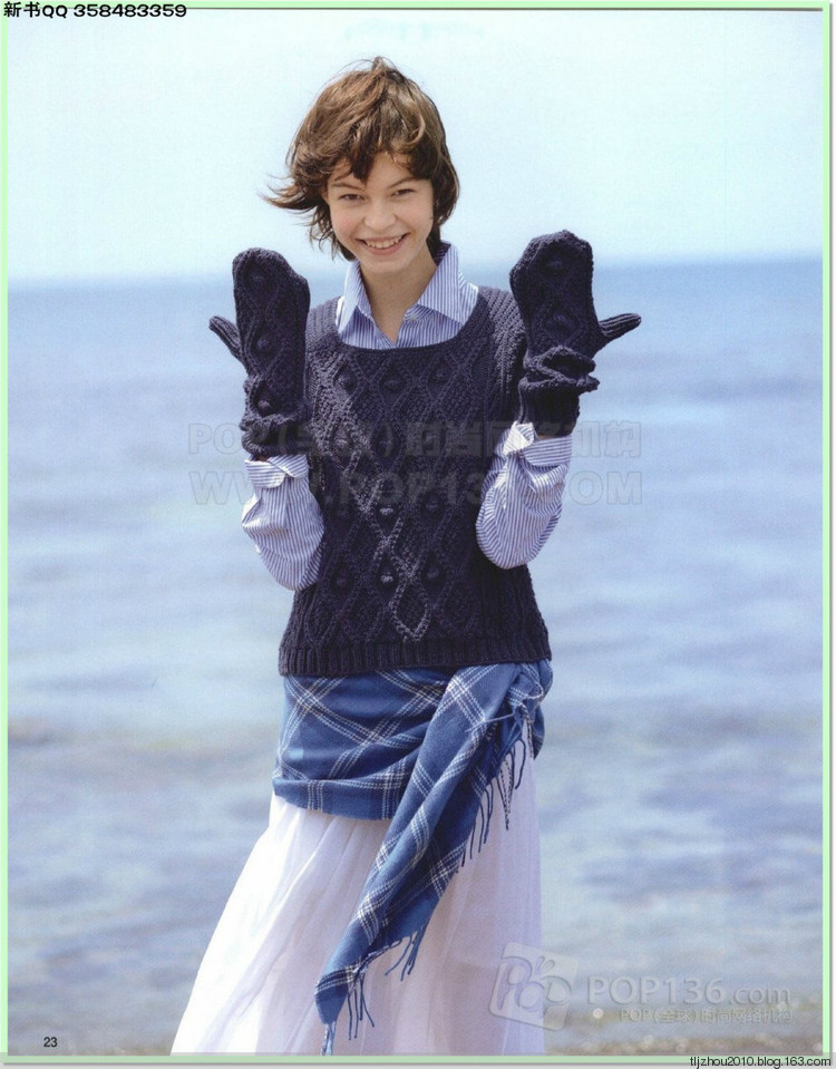 Lets knit series №1 2014-2015 世界編物 秋冬(1) - 紫蘇 - 紫蘇的博客