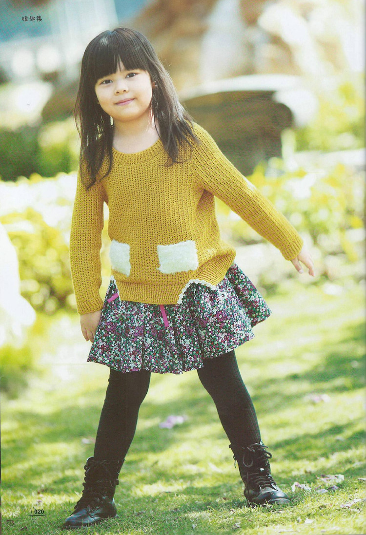 Moms Hand knitting Little Princess Sweater  2015 - 輕描淡寫 - 輕描淡寫