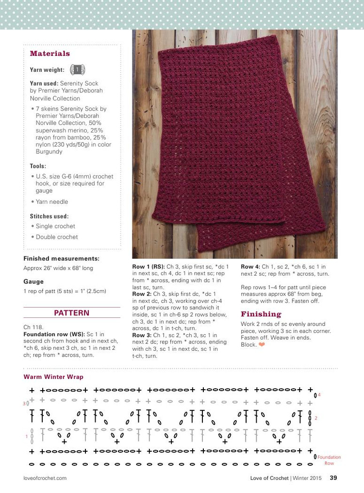 Love of Crochet  Winter 2015 - 輕描淡寫(xiě) - 輕描淡寫(xiě)
