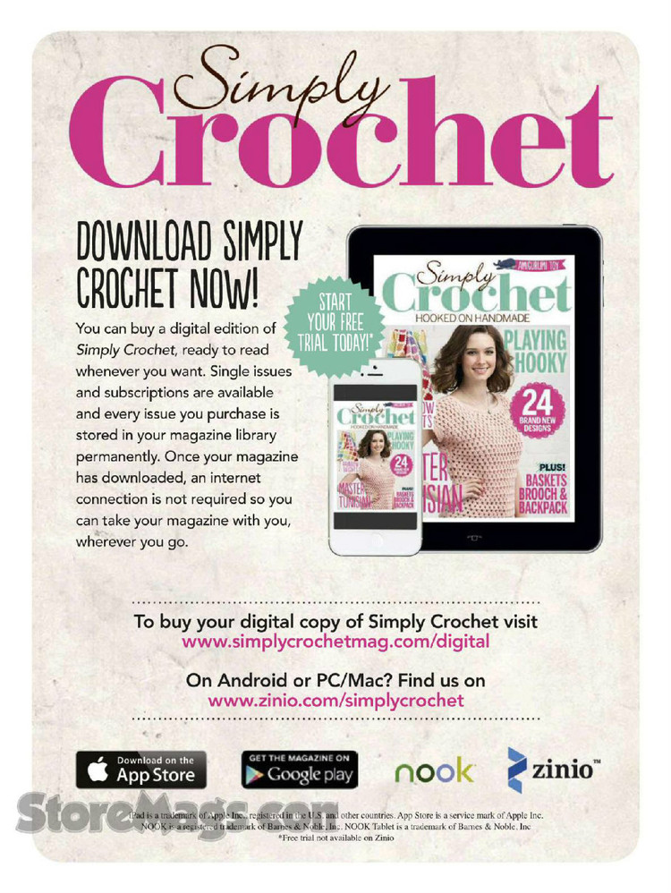 Simply Crochet Issue 30 2015 - 輕描淡寫 - 輕描淡寫